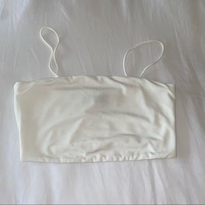 Shein White Cropped Tank